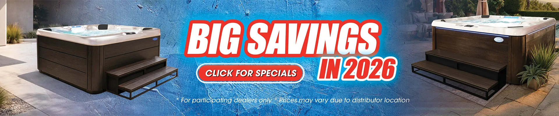 Calspas hot tub being used in a family setting - Lake George