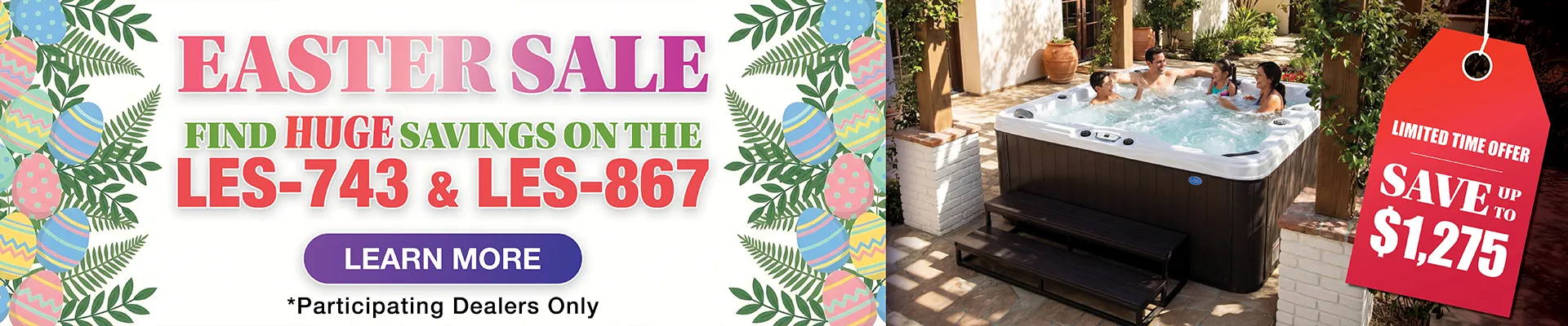 Calspas hot tub being used in a family setting - Lake George